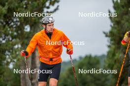 20.09.2024, Font-Romeu, France (FRA): Florent Claude (BEL) - Biathlon summer training, Font-Romeu (FRA). www.nordicfocus.com. © Authamayou/NordicFocus. Every downloaded picture is fee-liable.