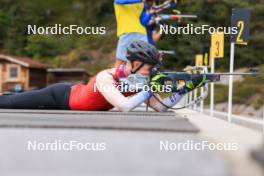 13.10.2024, Ramsau am Dachstein, Austria (AUT): Felix Ullmann (SUI) - Biathlon summer training, Ramsau am Dachstein (AUT). www.nordicfocus.com. © Manzoni/NordicFocus. Every downloaded picture is fee-liable.