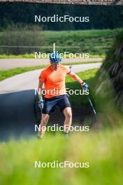 06.06.2024, Lavaze, Italy (ITA): Viktor Brandt (SWE) - Biathlon summer training, Lavaze (ITA). www.nordicfocus.com. © Barbieri/NordicFocus. Every downloaded picture is fee-liable.