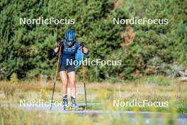 05.09.2024, Font-Romeu, France (FRA): Sara Andersson (SWE) - Biathlon summer training, Font-Romeu (FRA). www.nordicfocus.com. © Authamayou/NordicFocus. Every downloaded picture is fee-liable.