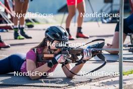 31.07.2024, Lavaze, Italy (ITA): Anna Juppe (AUT) - Biathlon summer training, Lavaze (ITA). www.nordicfocus.com. © Barbieri/NordicFocus. Every downloaded picture is fee-liable.