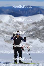 12.10.2024, Ramsau am Dachstein, Austria (AUT): Lou Jeanmonnot (FRA) - Biathlon summer training, Dachsteinglacier, Ramsau am Dachstein (AUT). www.nordicfocus.com. © Manzoni/NordicFocus. Every downloaded picture is fee-liable.