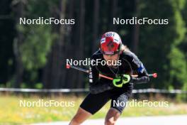 06.08.2024, Lenzerheide, Switzerland (SUI): Jeremy Finello (SUI) - Biathlon summer training, Lenzerheide (SUI). www.nordicfocus.com. © Manzoni/NordicFocus. Every downloaded picture is fee-liable.