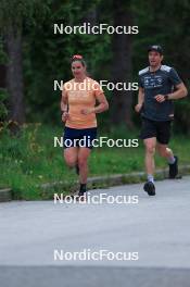 11.06.2024, Premanon, France (FRA): Julia Simon (FRA) - Biathlon summer training, Premanon (FRA). www.nordicfocus.com. © Manzoni/NordicFocus. Every downloaded picture is fee-liable.