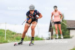 04.09.2024, Lenzerheide, Switzerland (SUI): Karoline Offigstad Knotten (NOR) - Biathlon summer training, Lenzerheide (SUI). www.nordicfocus.com. © Manzoni/NordicFocus. Every downloaded picture is fee-liable.