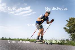 19.06.2024, Lavaze, Italy (ITA): Didier Bionaz (ITA) - Biathlon summer training, Lavaze (ITA). www.nordicfocus.com. © Vanzetta/NordicFocus. Every downloaded picture is fee-liable.