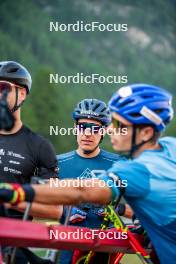 29.08.2024, Bessans, France (FRA): Quentin Fillon-Maillet (FRA) - Biathlon summer training, Bessans (FRA). www.nordicfocus.com. © Authamayou/NordicFocus. Every downloaded picture is fee-liable.