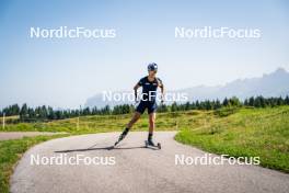 31.07.2024, Lavaze, Italy (ITA): Anna Gandler (AUT) - Biathlon summer training, Lavaze (ITA). www.nordicfocus.com. © Barbieri/NordicFocus. Every downloaded picture is fee-liable.