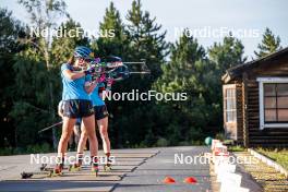 02.09.2024, Font-Romeu, France (FRA): Ella Halvarsson (SWE) - Biathlon summer training, Font-Romeu (FRA). www.nordicfocus.com. © Authamayou/NordicFocus. Every downloaded picture is fee-liable.