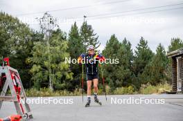 20.09.2024, Font-Romeu, France (FRA): Lotte Lie (BEL) - Biathlon summer training, Font-Romeu (FRA). www.nordicfocus.com. © Authamayou/NordicFocus. Every downloaded picture is fee-liable.