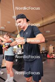 20.05.2024, Lenzerheide, Switzerland (SUI): Niklas Hartweg (SUI) - Biathlon summer training, Lenzerheide (SUI). www.nordicfocus.com. © Manzoni/NordicFocus. Every downloaded picture is fee-liable.