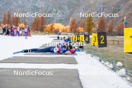 09.11.2024, Bessans, France (FRA): Sophie Chauveau (FRA) - Biathlon summer training, Bessans (FRA). www.nordicfocus.com. © Authamayou/NordicFocus. Every downloaded picture is fee-liable.