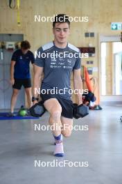 16.09.2024, Lenzerheide, Switzerland (SUI): Remi Broutier (FRA) - Biathlon summer training, Lenzerheide (SUI). www.nordicfocus.com. © Manzoni/NordicFocus. Every downloaded picture is fee-liable.