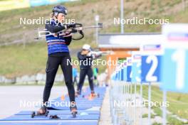 15.09.2024, Lenzerheide, Switzerland (SUI): Chloe Chevalier (FRA) - Sommer Nordic Event 2024, Sommer Biathlon Cup, Lenzerheide (SUI). www.nordicfocus.com. © Manzoni/NordicFocus. Every downloaded picture is fee-liable.