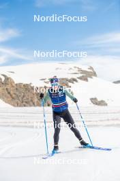 18.06.2024, Tignes, France (FRA): Sophie Chauveau (FRA) - Biathlon summer training, Tignes (FRA). www.nordicfocus.com. © Authamayou/NordicFocus. Every downloaded picture is fee-liable.