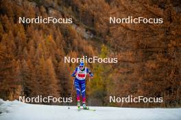 07.11.2024, Bessans, France (FRA): Chloe Bened (FRA) - Biathlon summer training, Bessans (FRA). www.nordicfocus.com. © Authamayou/NordicFocus. Every downloaded picture is fee-liable.