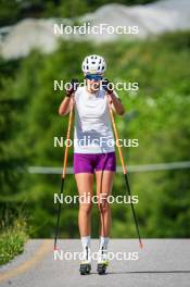 17.07.2024, Martell, Italy (ITA): Rebecca Passler (ITA) - Biathlon summer training, Martell (ITA). www.nordicfocus.com. © Barbieri/NordicFocus. Every downloaded picture is fee-liable.