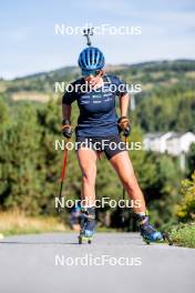 05.09.2024, Font-Romeu, France (FRA): Sara Andersson (SWE) - Biathlon summer training, Font-Romeu (FRA). www.nordicfocus.com. © Authamayou/NordicFocus. Every downloaded picture is fee-liable.