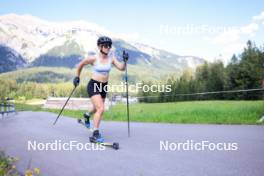 15.07.2024, Lenzerheide, Switzerland (SUI): Grace Castonguay (USA) - Biathlon summer training, Lenzerheide (SUI). www.nordicfocus.com. © Manzoni/NordicFocus. Every downloaded picture is fee-liable.