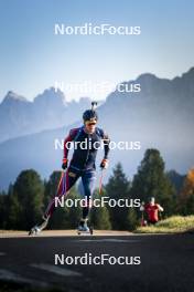 22.10.2024, Lavaze, Italy (ITA): Vetle Sjaastad Christiansen (NOR) - Biathlon summer training, Lavaze (ITA). www.nordicfocus.com. © Vanzetta/NordicFocus. Every downloaded picture is fee-liable.