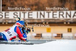 09.11.2024, Bessans, France (FRA): Sophie Chauveau (FRA) - Biathlon summer training, Bessans (FRA). www.nordicfocus.com. © Authamayou/NordicFocus. Every downloaded picture is fee-liable.