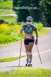 28.06.2024, Lavaze, Italy (ITA): Karoline Offigstad  Knotten (NOR) - Biathlon summer training, Lavaze (ITA). www.nordicfocus.com. © Barbieri/NordicFocus. Every downloaded picture is fee-liable.