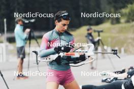 19.05.2024, Forni Avoltri, Italy (ITA): Rebecca Passler (ITA) - Biathlon summer training, Forni Avoltri (ITA). www.nordicfocus.com. © Del Fabbro/NordicFocus. Every downloaded picture is fee-liable.