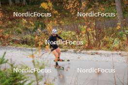 13.10.2024, Ramsau am Dachstein, Austria (AUT): Amy Baserga (SUI) - Biathlon summer training, Ramsau am Dachstein (AUT). www.nordicfocus.com. © Manzoni/NordicFocus. Every downloaded picture is fee-liable.