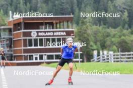 04.09.2024, Lenzerheide, Switzerland (SUI): Sturla Holm Laegreid (NOR) - Biathlon summer training, Lenzerheide (SUI). www.nordicfocus.com. © Manzoni/NordicFocus. Every downloaded picture is fee-liable.