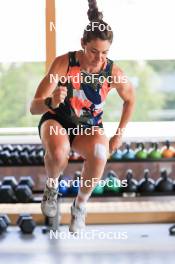 15.07.2024, Lenzerheide, Switzerland (SUI): Deedra Irwin (USA) - Biathlon summer training, Lenzerheide (SUI). www.nordicfocus.com. © Manzoni/NordicFocus. Every downloaded picture is fee-liable.