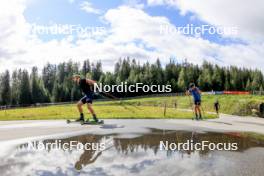 10.09.2024, Lenzerheide, Switzerland (SUI): Bogdan Tsymbal (UKR) - Biathlon summer training, Lenzerheide (SUI). www.nordicfocus.com. © Manzoni/NordicFocus. Every downloaded picture is fee-liable.