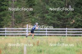 05.09.2024, Lenzerheide, Switzerland (SUI): Joscha Burkhalter (SUI) - Biathlon summer training, Lenzerheide (SUI). www.nordicfocus.com. © Manzoni/NordicFocus. Every downloaded picture is fee-liable.