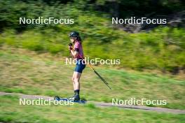 31.07.2024, Lavaze, Italy (ITA): Anna Juppe (AUT) - Biathlon summer training, Lavaze (ITA). www.nordicfocus.com. © Barbieri/NordicFocus. Every downloaded picture is fee-liable.