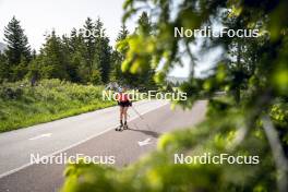 19.06.2024, Lavaze, Italy (ITA): Dorothea Wierer (ITA) - Biathlon summer training, Lavaze (ITA). www.nordicfocus.com. © Vanzetta/NordicFocus. Every downloaded picture is fee-liable.