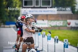 17.07.2024, Martell, Italy (ITA): Hanna Auchentaller (ITA) - Biathlon summer training, Martell (ITA). www.nordicfocus.com. © Barbieri/NordicFocus. Every downloaded picture is fee-liable.