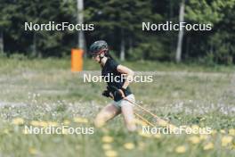 19.05.2024, Forni Avoltri, Italy (ITA): Rebecca Passler (ITA) - Biathlon summer training, Forni Avoltri (ITA). www.nordicfocus.com. © Del Fabbro/NordicFocus. Every downloaded picture is fee-liable.