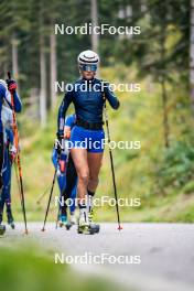 30.09.2024, Lavaze, Italy (ITA): Hannah Auchentaller (ITA) - Biathlon summer training, Lavaze (ITA). www.nordicfocus.com. © Barbieri/NordicFocus. Every downloaded picture is fee-liable.