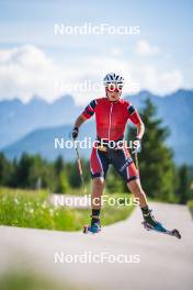 28.06.2024, Lavaze, Italy (ITA): Ingrid Landmark Tandrevold (NOR) - Biathlon summer training, Lavaze (ITA). www.nordicfocus.com. © Barbieri/NordicFocus. Every downloaded picture is fee-liable.