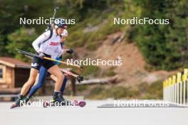 11.10.2024, Ramsau am Dachstein, Austria (AUT): Maria Remenova (SVK) - Biathlon summer training, Dachsteinglacier, Ramsau am Dachstein (AUT). www.nordicfocus.com. © Manzoni/NordicFocus. Every downloaded picture is fee-liable.