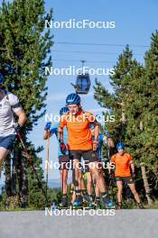 02.09.2024, Font-Romeu, France (FRA): Jesper Nelin (SWE) - Biathlon summer training, Font-Romeu (FRA). www.nordicfocus.com. © Authamayou/NordicFocus. Every downloaded picture is fee-liable.