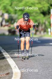 27.06.2024, Juf, Switzerland (SUI): Joscha Burkhalter (SUI) - Biathlon summer training, Juf (SUI). www.nordicfocus.com. © Manzoni/NordicFocus. Every downloaded picture is fee-liable.