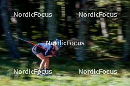 05.09.2024, Font-Romeu, France (FRA): Sara Andersson (SWE) - Biathlon summer training, Font-Romeu (FRA). www.nordicfocus.com. © Authamayou/NordicFocus. Every downloaded picture is fee-liable.