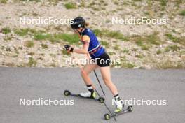 12.06.2024, Premanon, France (FRA): Oceane Michelon (FRA) - Biathlon summer training, Premanon (FRA). www.nordicfocus.com. © Manzoni/NordicFocus. Every downloaded picture is fee-liable.