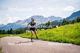 28.06.2024, Lavaze, Italy (ITA): Juni Arnekleiv (NOR) - Biathlon summer training, Lavaze (ITA). www.nordicfocus.com. © Barbieri/NordicFocus. Every downloaded picture is fee-liable.