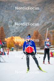 09.11.2024, Bessans, France (FRA): Lou Jeanmonnot (FRA) - Biathlon summer training, Bessans (FRA). www.nordicfocus.com. © Authamayou/NordicFocus. Every downloaded picture is fee-liable.