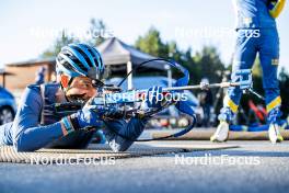 05.09.2024, Font-Romeu, France (FRA): Viktor Brandt (SWE) - Biathlon summer training, Font-Romeu (FRA). www.nordicfocus.com. © Authamayou/NordicFocus. Every downloaded picture is fee-liable.