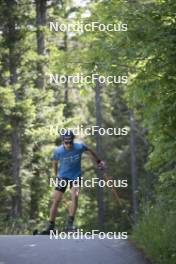 18.06.2024, Correncon-en-Vercors, France (FRA): Quentin Fillon Maillet (FRA) - Biathlon summer training, Correncon-en-Vercors (FRA). www.nordicfocus.com. © Joly/NordicFocus. Every downloaded picture is fee-liable.