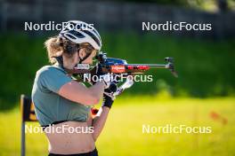 28.06.2024, Lavaze, Italy (ITA): Karoline Offigstad  Knotten (NOR) - Biathlon summer training, Lavaze (ITA). www.nordicfocus.com. © Barbieri/NordicFocus. Every downloaded picture is fee-liable.