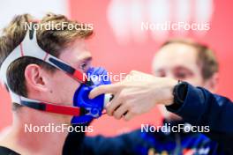 02.07.2024, Premanon, France (FRA): Fabien Claude (FRA) - Biathlon summer training, Premanon (FRA). www.nordicfocus.com. © Manzoni/NordicFocus. Every downloaded picture is fee-liable.