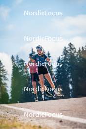 06.08.2024, Lavaze, Italy (ITA): Anna Andexer (AUT) - Biathlon summer training, Lavaze (ITA). www.nordicfocus.com. © Barbieri/NordicFocus. Every downloaded picture is fee-liable.